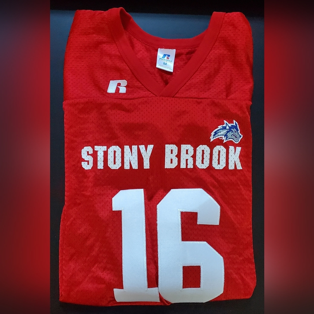 Stony Brook Seawolves Jersey by Russell Athletic size M Women = Men S.